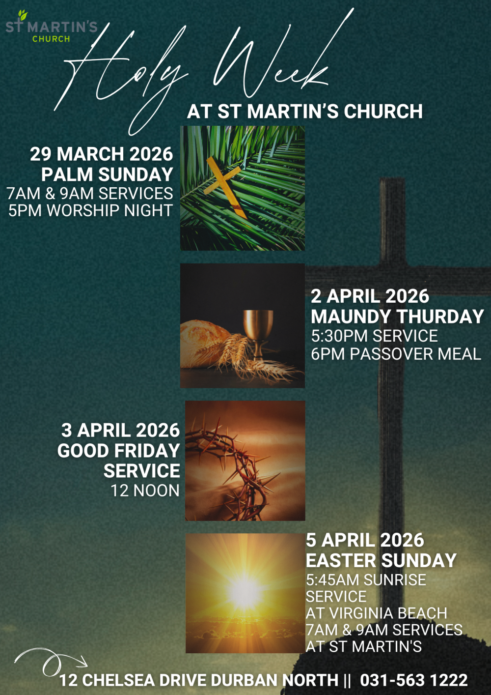 st martins holy week 2026